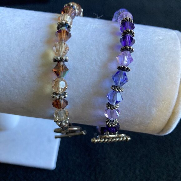 Sparkly Bracelets, Set of 3 - Picture 1 of 8